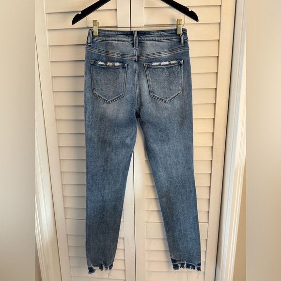 Flying Monkey Light Blue Straight Leg Jeans - Picture 9 of 14